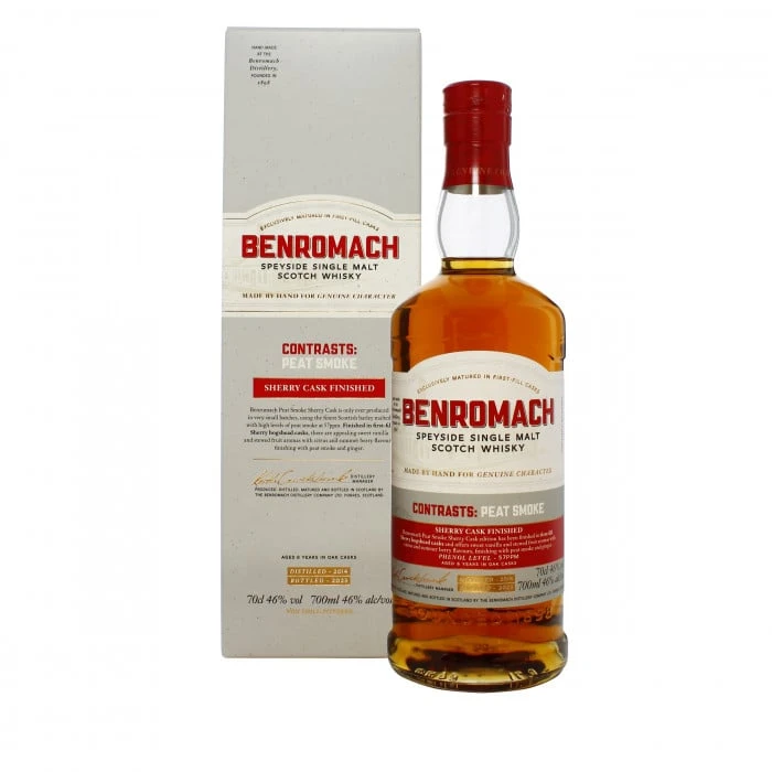 Benromach Peat Smoke 2014 Sherry Cask Finished 3 Benromach Peat Smoke 2014 Sherry Cask Finished