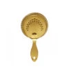 Bonzer Heritage Sprung Julep Strainer Gold