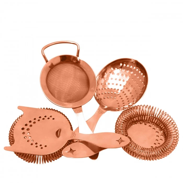 Bonzer Heritage Strainer Set Copper 3 Bonzer Heritage Strainer Set Copper