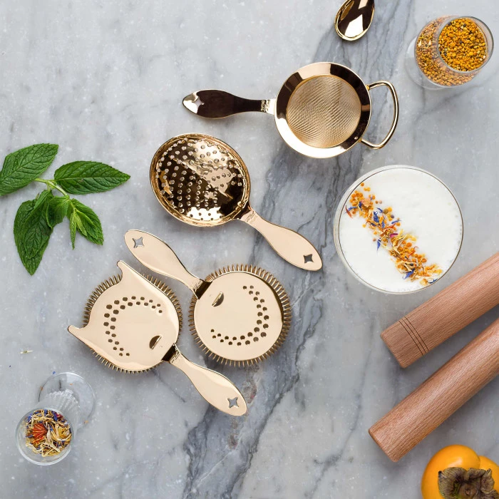 Bonzer Heritage Strainer Set Gold 5 Bonzer Heritage Strainer Set Gold - Image 3