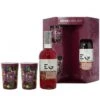 Edinburgh Gin Merry Mulled Gin & 2 Stainless Steel Mugs Gift Set -Jura Shop edinburghgin mulledginliqueur cuppack ps1