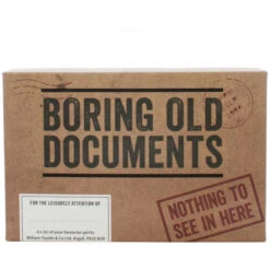 Boring Documents Gin Gift Set -Jura Shop giftbox boringolddocs box ps
