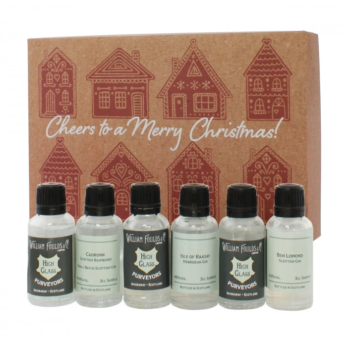 Cheers Christmas Gin Gift Set 3 Cheers Christmas Gin Gift Set