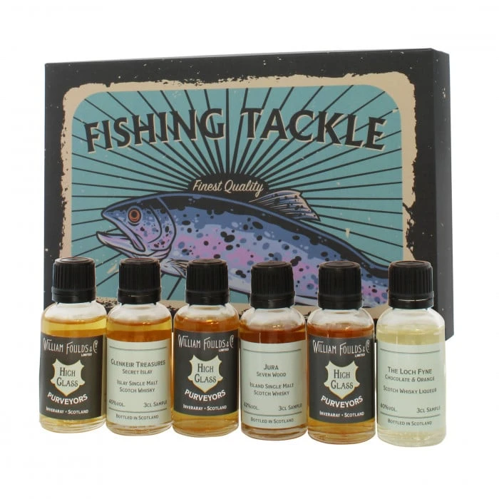 Fishing Tackle Whisky Gift Set 3 Fishing Tackle Whisky Gift Set