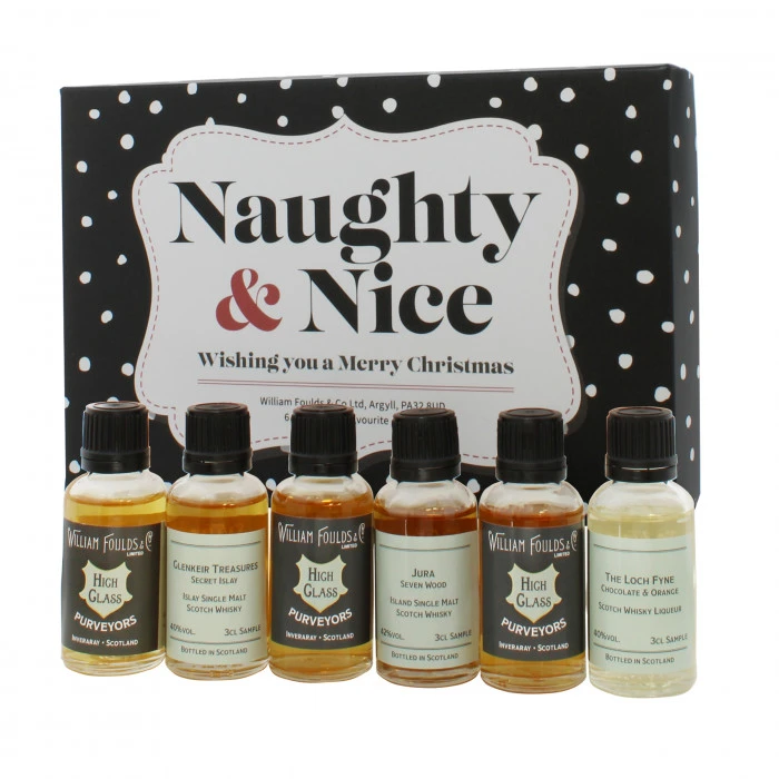 Naughty & Nice Whisky Gift Set - Black 3 Naughty & Nice Whisky Gift Set - Black