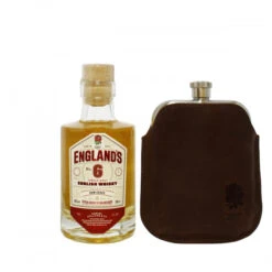 Gullivers England's No.6 Hip Flask Gift Pack -Jura Shop guillivers england no.6 gift pack ps2