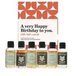 Happy Birthday Best Wishes Orange 6x3cl Whisky Gift Pack