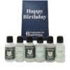 Happy Birthday (Dark Blue) 6 Reasons Gin Gift Pack -Jura Shop happy birthday dark blue gin ss
