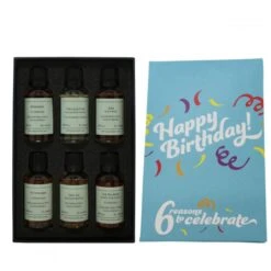 Happy Birthday (Light Blue) 6 Reasons Whisky Gift Pack -Jura Shop happy birthday light blue ps2