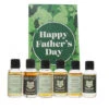 Happy Father's Day (Green) 6x3cl Whisky Gift Set -Jura Shop happy fathers day green whisky pack ps1