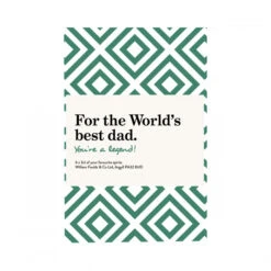 World's Best Dad You're A Legend Green 6x3cl Whisky Gift Pack -Jura Shop happy fathers day legend green 6x3cl whisky gift pack ps3