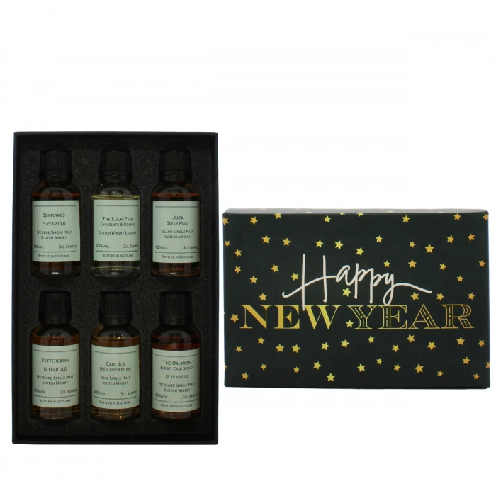 Happy New Year Whisky Gift Set 6x3cl 4 Happy New Year Whisky Gift Set 6x3cl - Image 2