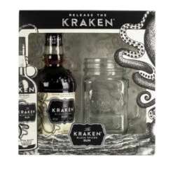 Kraken Mason Jar Gift Set -Jura Shop kraken masonjargiftset ps