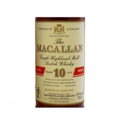 Macallan 10 Year Old (Full Proof) Giovinetti & Figli -Jura Shop macallan 10yo full proof ss4