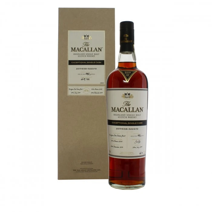 Macallan 2005 Exceptional Cask #5223-10 2017 Release 3 Macallan 2005 Exceptional Cask #5223-10 2017 Release