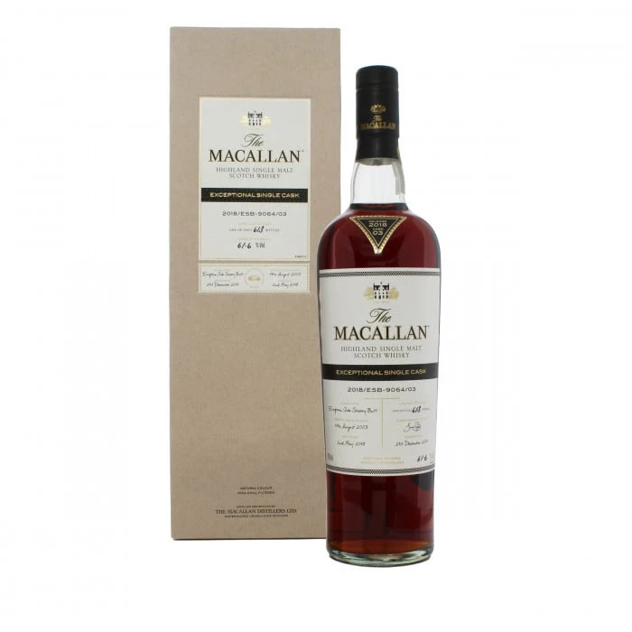 Macallan 2003 Exceptional Cask #9064-03 2018 Release 3 Macallan 2003 Exceptional Cask #9064-03 2018 Release