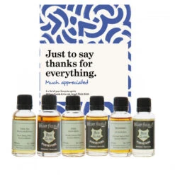 Thanks Much Appreciated Blue 6x3cl Whisky Gift Pack