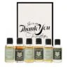 Thank You For Everything Grey 6x3cl Whisky Gift Pack -Jura Shop thank you for everything 6x3cl whisky pack ps