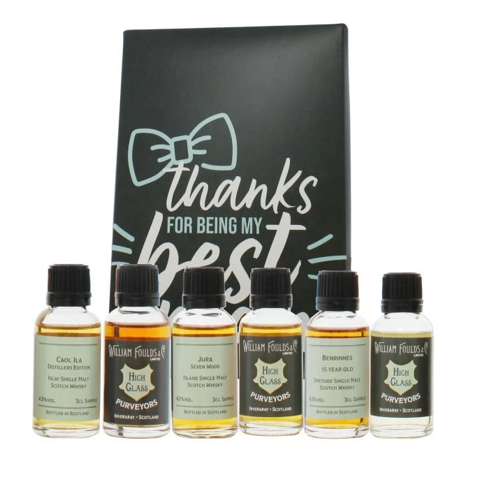 Thanks For Being My Best Man 6x3cl Whisky Gift Pack 3 Thanks For Being My Best Man 6x3cl Whisky Gift Pack
