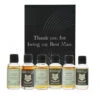 Thanks For Being My Best Man White & Black 6x3cl Whisky Pack
