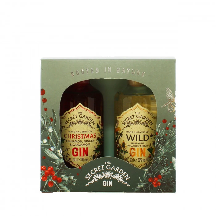 Secret Garden Christmas Gin Gift Pack 2x20cl 4 Secret Garden Christmas Gin Gift Pack 2x20cl - Image 2