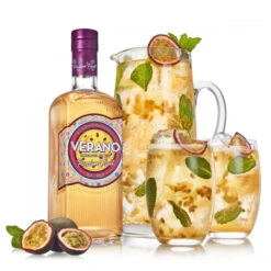 Verano Passion Fruit Gin 8 Verano Passion Fruit Gin -Jura Shop verano passionfruit lifestlye 02