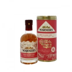 Warner's Victoria's Rhubarb Gin 20cl Gift Tin